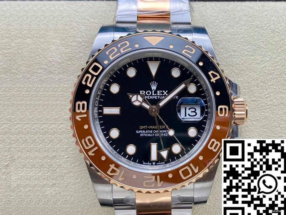Clean Rose II Rolex M126711chnr-0002 Master GMT Factory Gold 1026